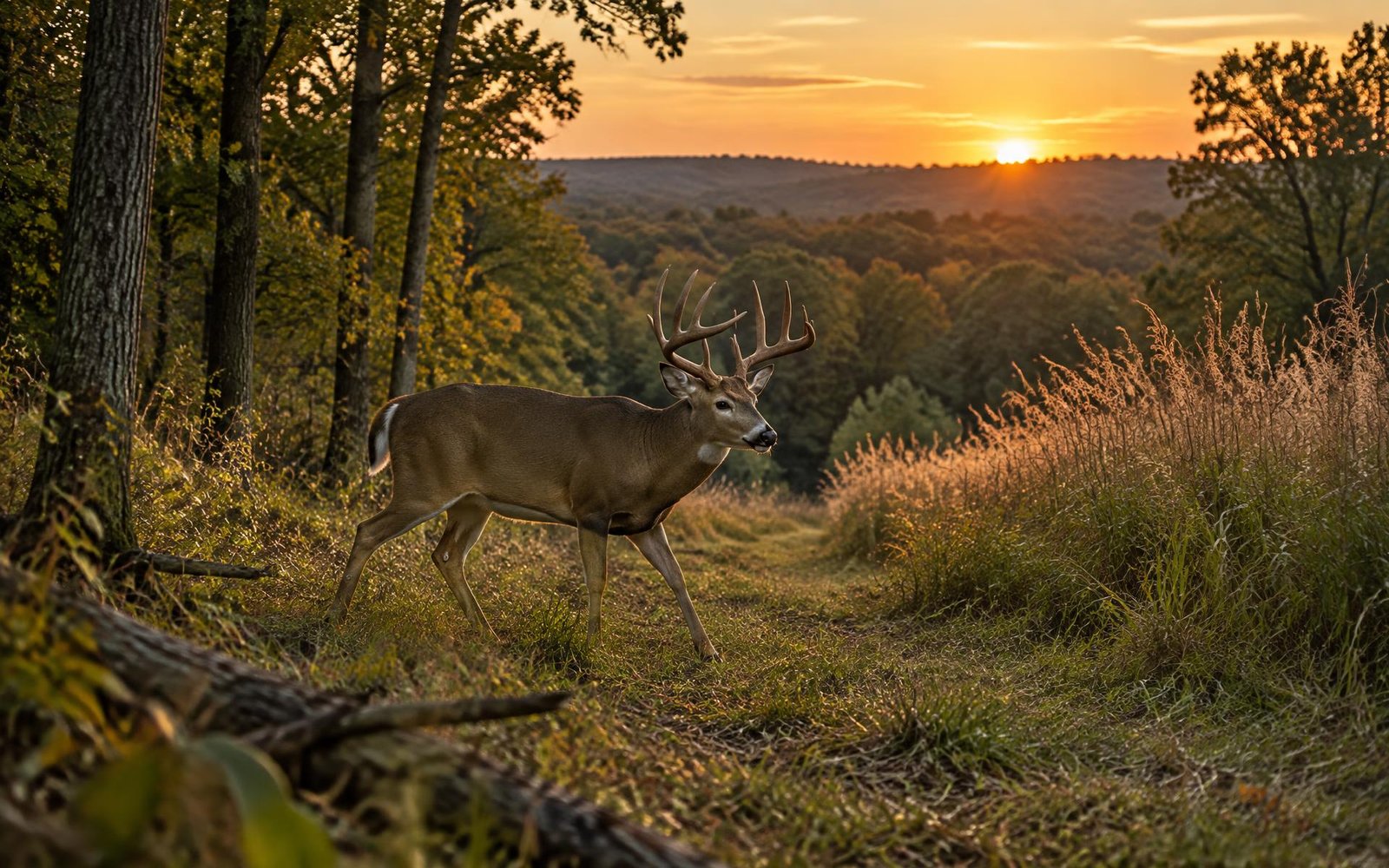 Wildflower Planting on a whitetail property